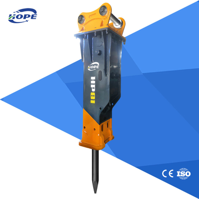 Yantai Hope Hydraulic Breaker Diámetro del cincel de 140 mm y longitud total de 3030 mm para aplicaciones de trabajo pesado