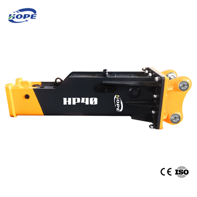Excavadoras HP40 Silenced o tipo de caja rompiente hidráulico y martillo de roca