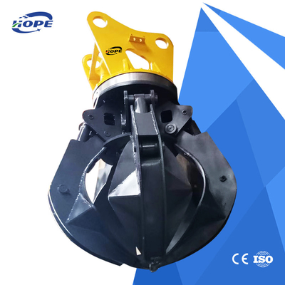 Excavadora de acero de aleación amarilla Lotus Grabber para excavadora Komatsu Doosan Sany Xcmg Lonking Liugong